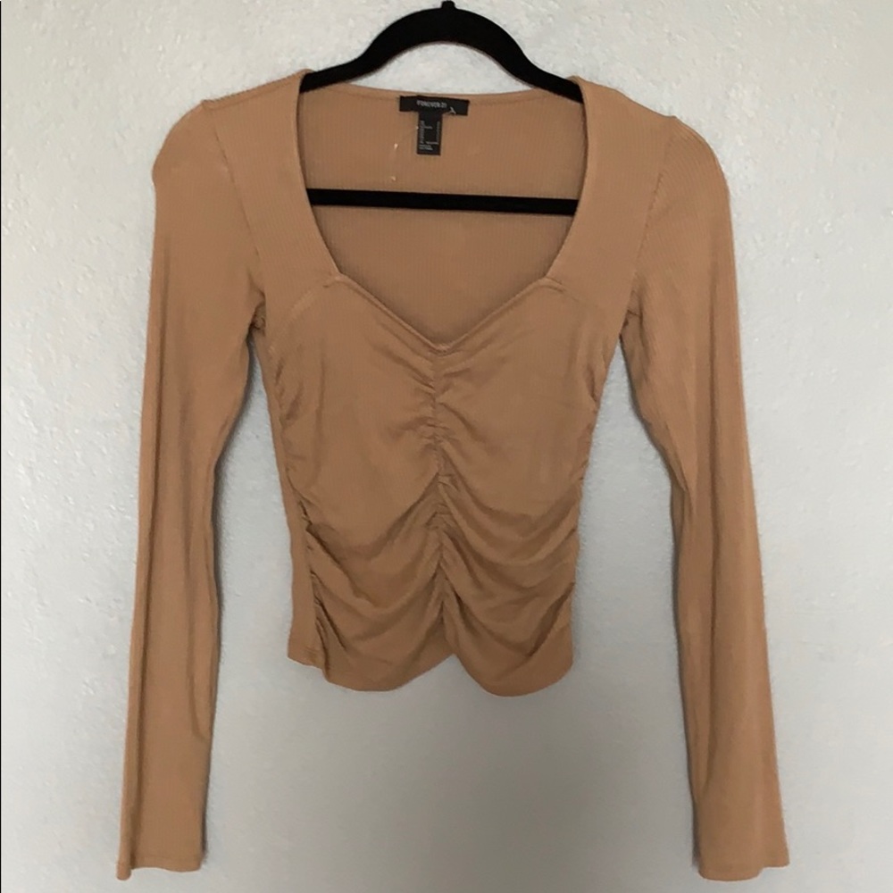 Tan long sleeve